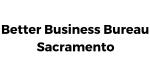 Logo for Better Business Bureau  Sacramento 2025 PlayForeJA Team