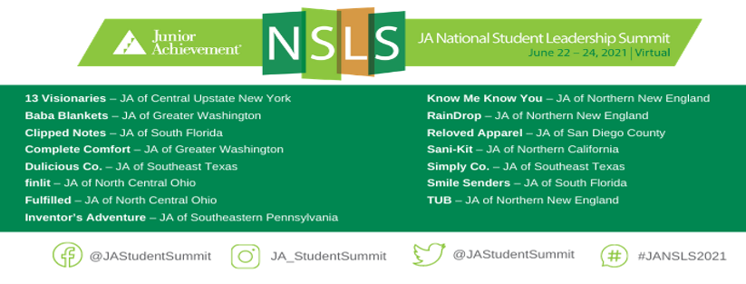 JA National Student Leadership Summit 2021 - Awards Ceremony