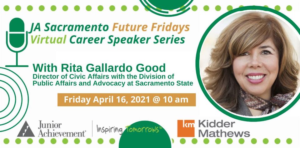 JA Career Speaker Series Virtual - Rita Gallardo Good