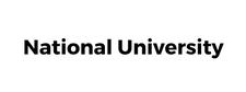 Logo for National University